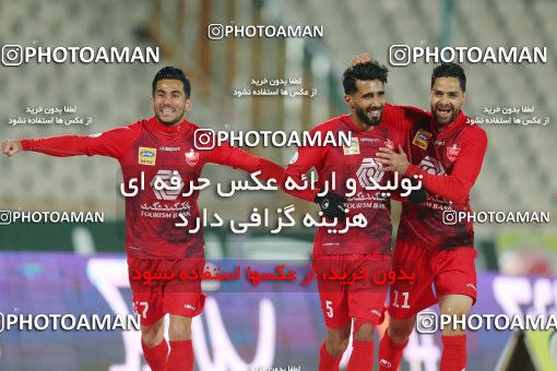 1809197, Tehran, Iran, Iran Football Pro League، Persian Gulf Cup، Week 21، Second Leg، Persepolis 3 v 1 Padideh Mashhad on 2020/02/27 at Azadi Stadium