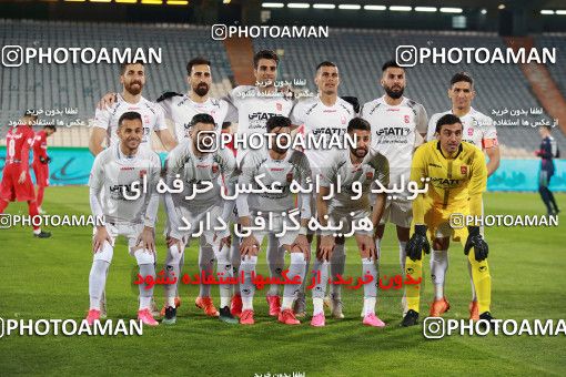 1527817, Tehran, Iran, Iran Football Pro League، Persian Gulf Cup، Week 21، Second Leg، Persepolis 3 v 1 Padideh Mashhad on 2020/02/27 at Azadi Stadium