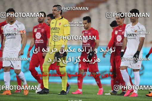 1527767, Iran Football Pro League، Persian Gulf Cup، Week 21، Second Leg، 2020/02/27، Tehran، Azadi Stadium، Persepolis 3 - ۱ Padideh Mashhad