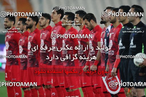 1527809, Tehran, Iran, Iran Football Pro League، Persian Gulf Cup، Week 21، Second Leg، Persepolis 3 v 1 Padideh Mashhad on 2020/02/27 at Azadi Stadium