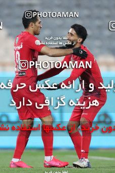 1527905, Iran Football Pro League، Persian Gulf Cup، Week 21، Second Leg، 2020/02/27، Tehran، Azadi Stadium، Persepolis 3 - ۱ Padideh Mashhad