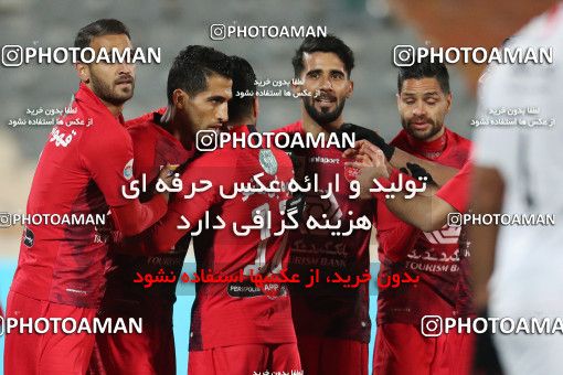 1527883, Tehran, Iran, Iran Football Pro League، Persian Gulf Cup، Week 21، Second Leg، Persepolis 3 v 1 Padideh Mashhad on 2020/02/27 at Azadi Stadium