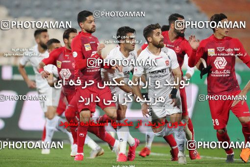 1527853, Tehran, Iran, Iran Football Pro League، Persian Gulf Cup، Week 21، Second Leg، Persepolis 3 v 1 Padideh Mashhad on 2020/02/27 at Azadi Stadium