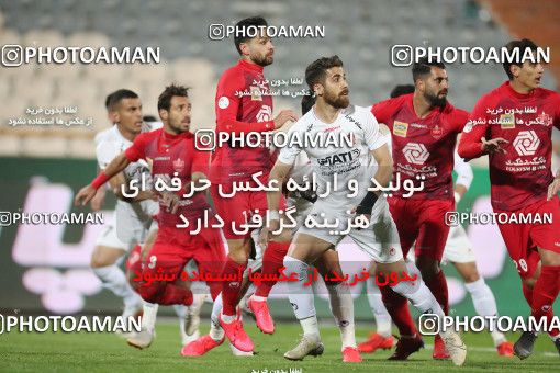 1527794, Tehran, Iran, Iran Football Pro League، Persian Gulf Cup، Week 21، Second Leg، Persepolis 3 v 1 Padideh Mashhad on 2020/02/27 at Azadi Stadium