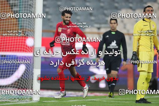1527791, Tehran, Iran, Iran Football Pro League، Persian Gulf Cup، Week 21، Second Leg، Persepolis 3 v 1 Padideh Mashhad on 2020/02/27 at Azadi Stadium