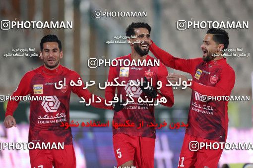 1527869, Tehran, Iran, Iran Football Pro League، Persian Gulf Cup، Week 21، Second Leg، Persepolis 3 v 1 Padideh Mashhad on 2020/02/27 at Azadi Stadium