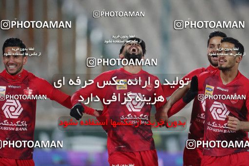 1527890, Tehran, Iran, Iran Football Pro League، Persian Gulf Cup، Week 21، Second Leg، Persepolis 3 v 1 Padideh Mashhad on 2020/02/27 at Azadi Stadium