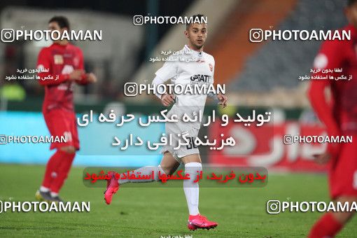 1527962, Tehran, Iran, Iran Football Pro League، Persian Gulf Cup، Week 21، Second Leg، Persepolis 3 v 1 Padideh Mashhad on 2020/02/27 at Azadi Stadium