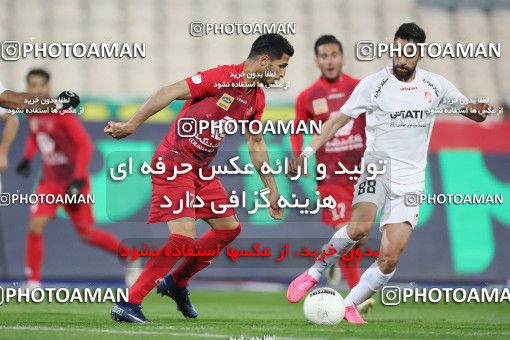 1528046, Tehran, Iran, Iran Football Pro League، Persian Gulf Cup، Week 21، Second Leg، Persepolis 3 v 1 Padideh Mashhad on 2020/02/27 at Azadi Stadium