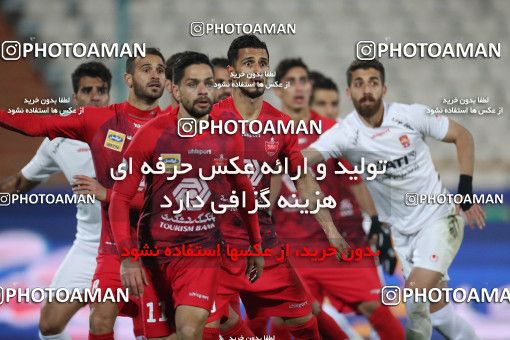 1527932, Tehran, Iran, Iran Football Pro League، Persian Gulf Cup، Week 21، Second Leg، Persepolis 3 v 1 Padideh Mashhad on 2020/02/27 at Azadi Stadium