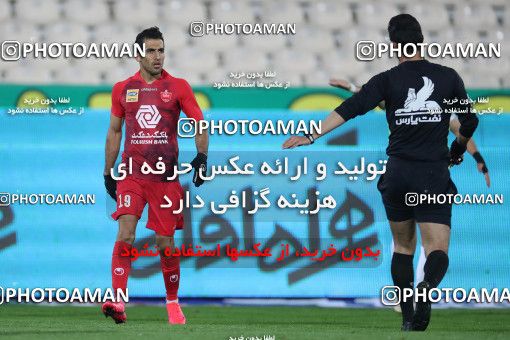 1527944, Tehran, Iran, Iran Football Pro League، Persian Gulf Cup، Week 21، Second Leg، Persepolis 3 v 1 Padideh Mashhad on 2020/02/27 at Azadi Stadium