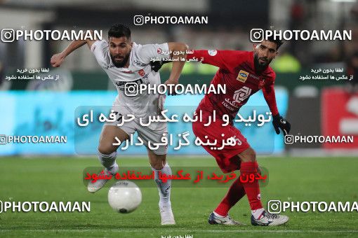1528146, Iran Football Pro League، Persian Gulf Cup، Week 21، Second Leg، 2020/02/27، Tehran، Azadi Stadium، Persepolis 3 - ۱ Padideh Mashhad