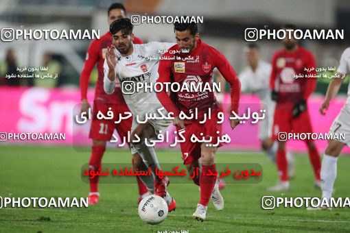 1528217, Tehran, Iran, Iran Football Pro League، Persian Gulf Cup، Week 21، Second Leg، Persepolis 3 v 1 Padideh Mashhad on 2020/02/27 at Azadi Stadium