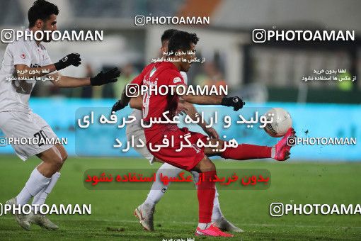1528227, Tehran, Iran, Iran Football Pro League، Persian Gulf Cup، Week 21، Second Leg، Persepolis 3 v 1 Padideh Mashhad on 2020/02/27 at Azadi Stadium