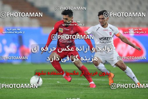 1528186, Tehran, Iran, Iran Football Pro League، Persian Gulf Cup، Week 21، Second Leg، Persepolis 3 v 1 Padideh Mashhad on 2020/02/27 at Azadi Stadium