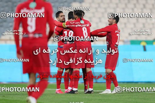 1528364, Tehran, Iran, Iran Football Pro League، Persian Gulf Cup، Week 21، Second Leg، Persepolis 3 v 1 Padideh Mashhad on 2020/02/27 at Azadi Stadium