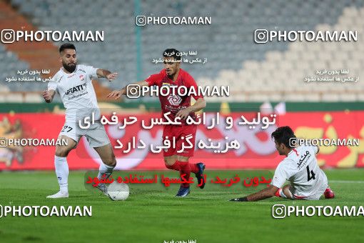 1528273, Tehran, Iran, Iran Football Pro League، Persian Gulf Cup، Week 21، Second Leg، Persepolis 3 v 1 Padideh Mashhad on 2020/02/27 at Azadi Stadium