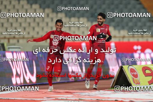 1528417, Tehran, Iran, Iran Football Pro League، Persian Gulf Cup، Week 21، Second Leg، Persepolis 3 v 1 Padideh Mashhad on 2020/02/27 at Azadi Stadium
