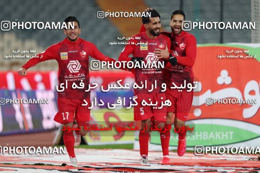1528431, Tehran, Iran, Iran Football Pro League، Persian Gulf Cup، Week 21، Second Leg، Persepolis 3 v 1 Padideh Mashhad on 2020/02/27 at Azadi Stadium