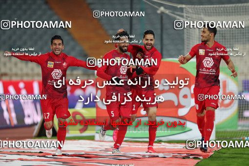 1528373, Tehran, Iran, Iran Football Pro League، Persian Gulf Cup، Week 21، Second Leg، Persepolis 3 v 1 Padideh Mashhad on 2020/02/27 at Azadi Stadium