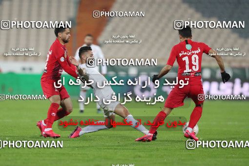 1528395, Tehran, Iran, Iran Football Pro League، Persian Gulf Cup، Week 21، Second Leg، Persepolis 3 v 1 Padideh Mashhad on 2020/02/27 at Azadi Stadium