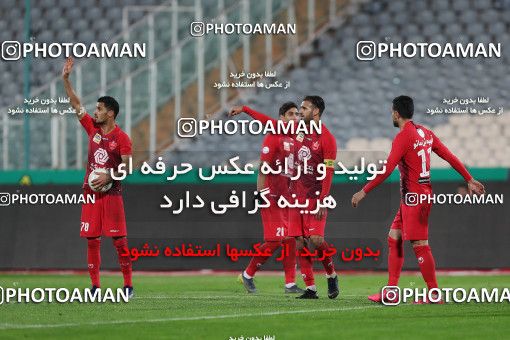1528370, Tehran, Iran, Iran Football Pro League، Persian Gulf Cup، Week 21، Second Leg، Persepolis 3 v 1 Padideh Mashhad on 2020/02/27 at Azadi Stadium