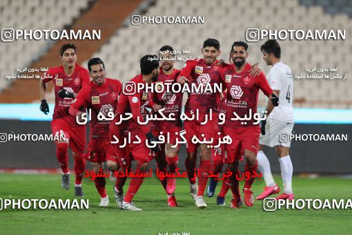 1528293, Tehran, Iran, Iran Football Pro League، Persian Gulf Cup، Week 21، Second Leg، Persepolis 3 v 1 Padideh Mashhad on 2020/02/27 at Azadi Stadium