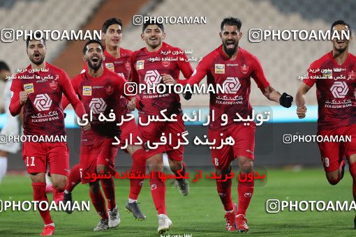 1528387, Tehran, Iran, Iran Football Pro League، Persian Gulf Cup، Week 21، Second Leg، Persepolis 3 v 1 Padideh Mashhad on 2020/02/27 at Azadi Stadium