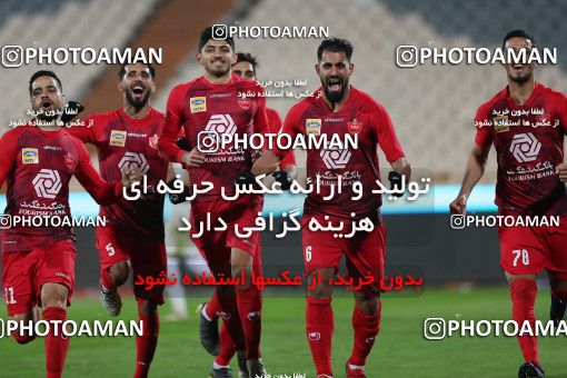 1528368, Iran Football Pro League، Persian Gulf Cup، Week 21، Second Leg، 2020/02/27، Tehran، Azadi Stadium، Persepolis 3 - ۱ Padideh Mashhad