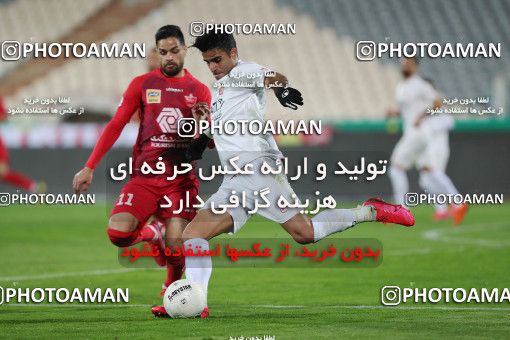 1528282, Tehran, Iran, Iran Football Pro League، Persian Gulf Cup، Week 21، Second Leg، Persepolis 3 v 1 Padideh Mashhad on 2020/02/27 at Azadi Stadium