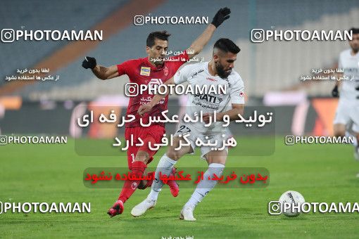 1528350, Tehran, Iran, Iran Football Pro League، Persian Gulf Cup، Week 21، Second Leg، Persepolis 3 v 1 Padideh Mashhad on 2020/02/27 at Azadi Stadium
