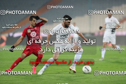 1528378, Tehran, Iran, Iran Football Pro League، Persian Gulf Cup، Week 21، Second Leg، Persepolis 3 v 1 Padideh Mashhad on 2020/02/27 at Azadi Stadium
