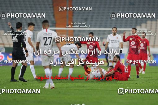 1528312, Tehran, Iran, Iran Football Pro League، Persian Gulf Cup، Week 21، Second Leg، Persepolis 3 v 1 Padideh Mashhad on 2020/02/27 at Azadi Stadium