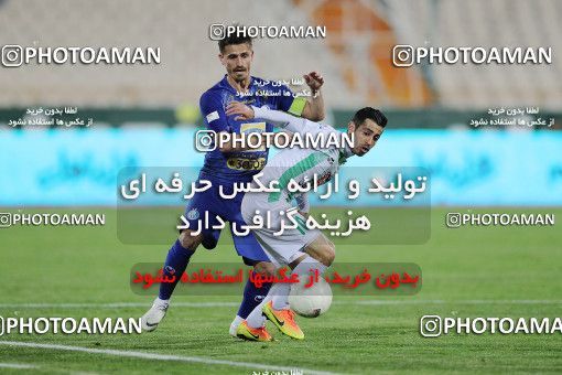 1528585, Tehran, , Iran Football Pro League، Persian Gulf Cup، Week 20، Second Leg، Esteghlal 2 v 1 Zob Ahan Esfahan on 2020/02/23 at Azadi Stadium
