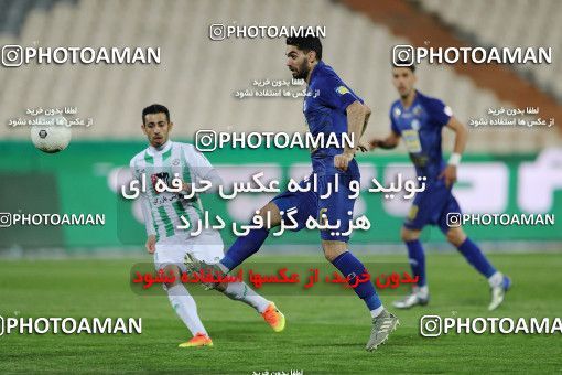 1528589, Tehran, , Iran Football Pro League، Persian Gulf Cup، Week 20، Second Leg، Esteghlal 2 v 1 Zob Ahan Esfahan on 2020/02/23 at Azadi Stadium