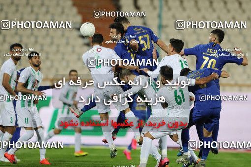 1528641, Tehran, , Iran Football Pro League، Persian Gulf Cup، Week 20، Second Leg، Esteghlal 2 v 1 Zob Ahan Esfahan on 2020/02/23 at Azadi Stadium