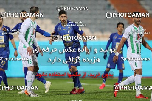 1528623, Tehran, , Iran Football Pro League، Persian Gulf Cup، Week 20، Second Leg، Esteghlal 2 v 1 Zob Ahan Esfahan on 2020/02/23 at Azadi Stadium