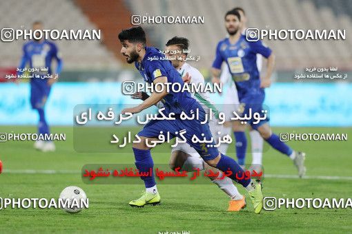 1528655, Tehran, , Iran Football Pro League، Persian Gulf Cup، Week 20، Second Leg، Esteghlal 2 v 1 Zob Ahan Esfahan on 2020/02/23 at Azadi Stadium