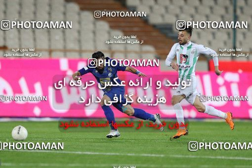 1528581, Tehran, , Iran Football Pro League، Persian Gulf Cup، Week 20، Second Leg، Esteghlal 2 v 1 Zob Ahan Esfahan on 2020/02/23 at Azadi Stadium
