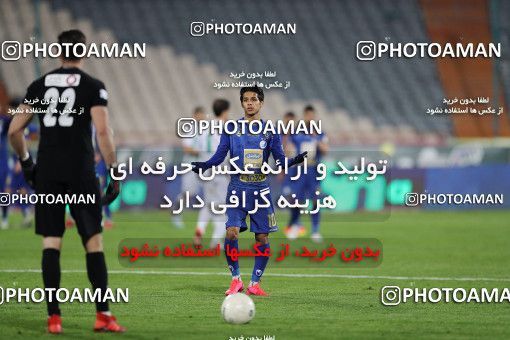 1528558, Tehran, , Iran Football Pro League، Persian Gulf Cup، Week 20، Second Leg، Esteghlal 2 v 1 Zob Ahan Esfahan on 2020/02/23 at Azadi Stadium