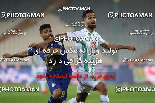 1528700, Tehran, , Iran Football Pro League، Persian Gulf Cup، Week 20، Second Leg، Esteghlal 2 v 1 Zob Ahan Esfahan on 2020/02/23 at Azadi Stadium