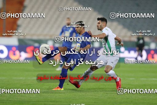 1528727, Tehran, , Iran Football Pro League، Persian Gulf Cup، Week 20، Second Leg، Esteghlal 2 v 1 Zob Ahan Esfahan on 2020/02/23 at Azadi Stadium