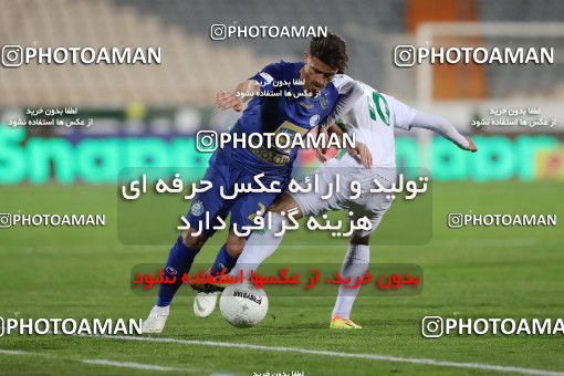 1528699, Tehran, , Iran Football Pro League، Persian Gulf Cup، Week 20، Second Leg، Esteghlal 2 v 1 Zob Ahan Esfahan on 2020/02/23 at Azadi Stadium