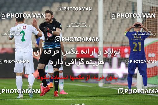 1528697, Tehran, , Iran Football Pro League، Persian Gulf Cup، Week 20، Second Leg، Esteghlal 2 v 1 Zob Ahan Esfahan on 2020/02/23 at Azadi Stadium