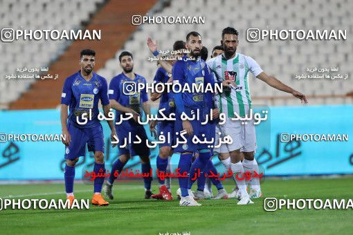 1528680, Tehran, , Iran Football Pro League، Persian Gulf Cup، Week 20، Second Leg، Esteghlal 2 v 1 Zob Ahan Esfahan on 2020/02/23 at Azadi Stadium