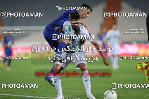 1528744, Tehran, , Iran Football Pro League، Persian Gulf Cup، Week 20، Second Leg، Esteghlal 2 v 1 Zob Ahan Esfahan on 2020/02/23 at Azadi Stadium