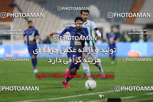 1528682, Tehran, , Iran Football Pro League، Persian Gulf Cup، Week 20، Second Leg، Esteghlal 2 v 1 Zob Ahan Esfahan on 2020/02/23 at Azadi Stadium