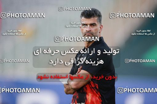 1538182, Tehran, Iran, Iran Football Pro League، Persian Gulf Cup، Week 28، Second Leg، Persepolis 0 v 1 Zob Ahan Esfahan on 2020/08/07 at Azadi Stadium