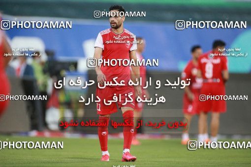 1538273, Tehran, Iran, Iran Football Pro League، Persian Gulf Cup، Week 28، Second Leg، Persepolis 0 v 1 Zob Ahan Esfahan on 2020/08/07 at Azadi Stadium