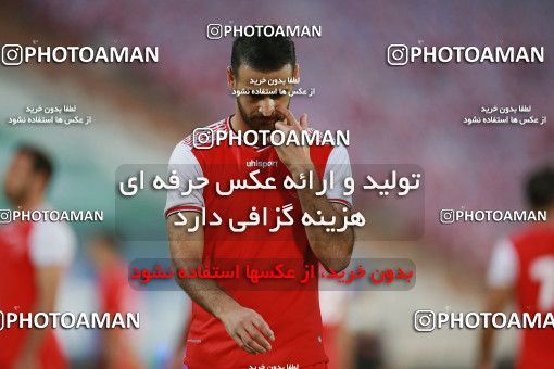 1538394, Tehran, Iran, Iran Football Pro League، Persian Gulf Cup، Week 28، Second Leg، Persepolis 0 v 1 Zob Ahan Esfahan on 2020/08/07 at Azadi Stadium